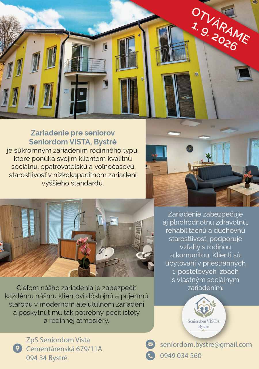Fotka - Novootvorený dom seniorov